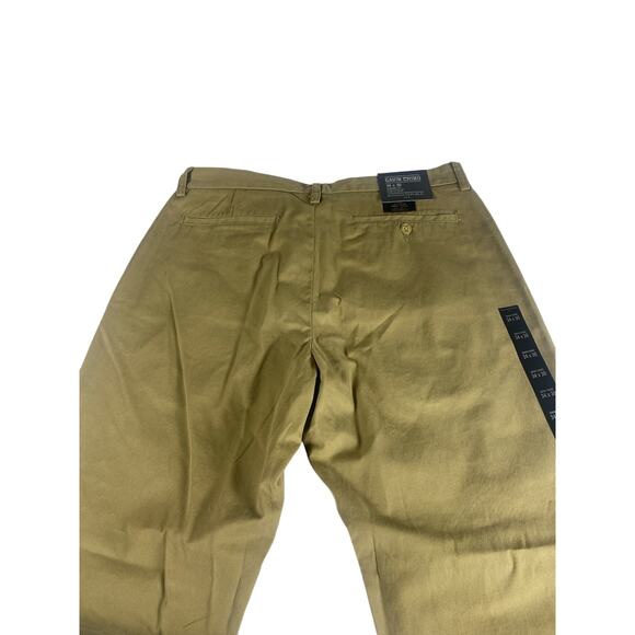 NWT Banana Republic Gavin Straight Fit Chinos Tan Size 34 x 30 - Picture 6 of 8